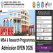 CIMP Patna Begins Admission Process for MBA & Research Programmes 2026–28; Apply by January 10
